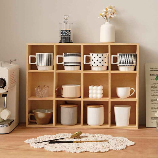Wall-mounted Cup RackWall Decor And Storage Shelf