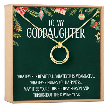 Christmas Gift for Goddaughter Necklace, Multiple Styles