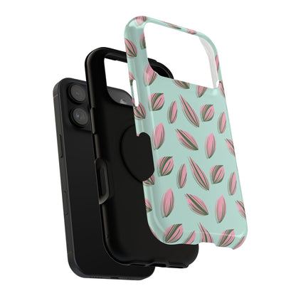 Tradescantia Nanouk Pattern Phone Case – Dual Layer Protective Cover