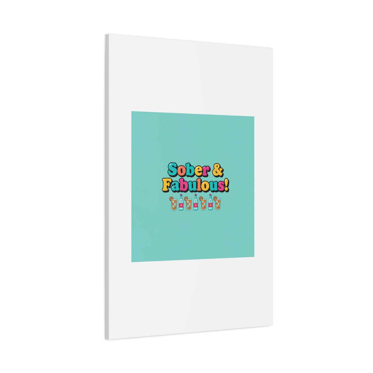 Sober & Fabulous! Canvas | Dry January, Mocktail Trend