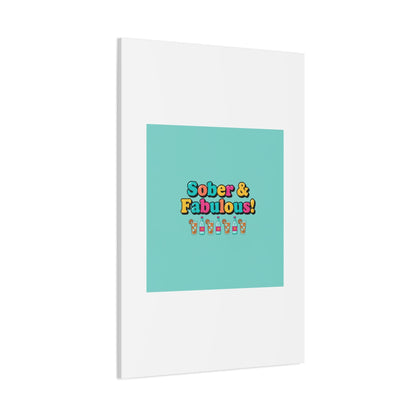 Sober & Fabulous! Canvas | Dry January, Mocktail Trend