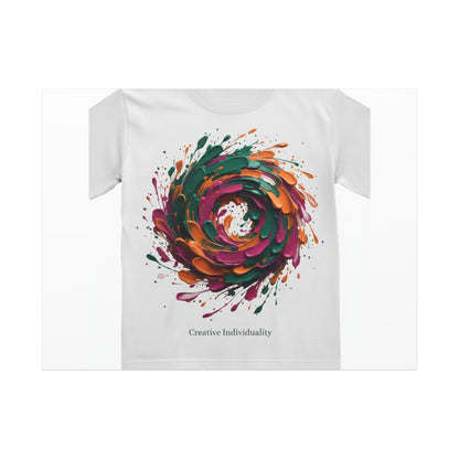 Painterly Abstract Floral Swirl Canvas | Matte Stretched Canvas