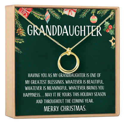 Christmas Gift for Granddaughter Necklace, Multiple Styles