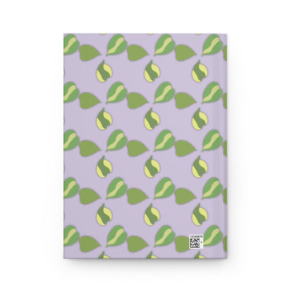 Hoya Kerrii Pattern Hardcover Journal