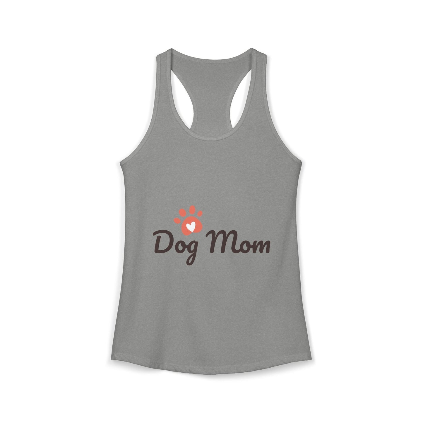 Dog Mom Women's Ideal Racerback Tank