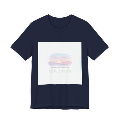 gentle intentions tee | mindful wellness pastel gradient