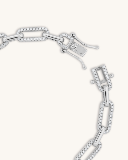 Victorian  Paperclip Bracelet