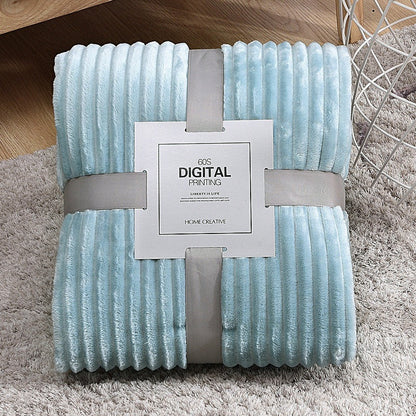 Thickened Yoga gift blanket coral velvet