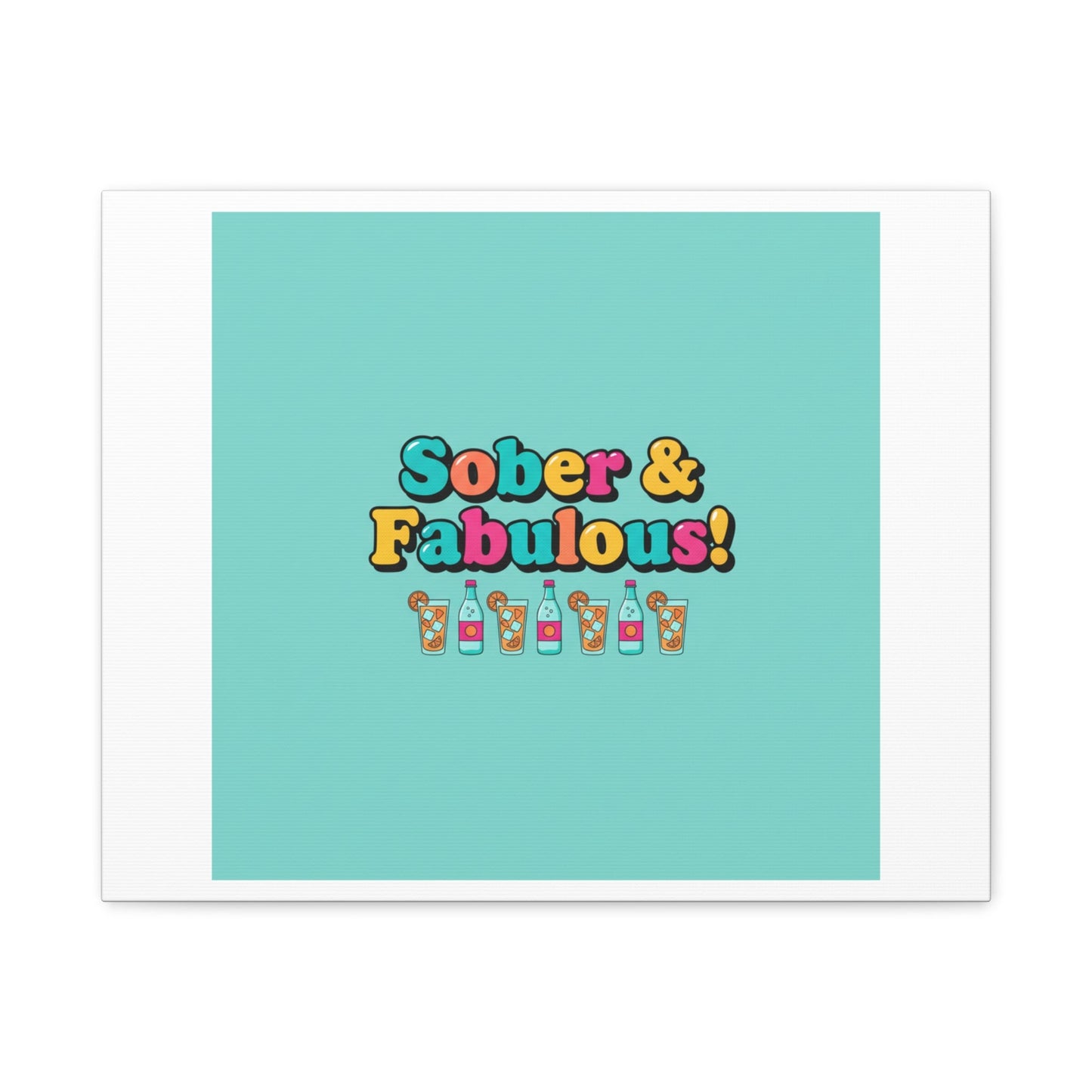 Sober & Fabulous! Canvas | Dry January, Mocktail Trend