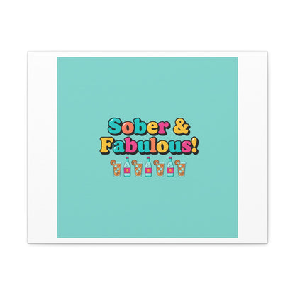Sober & Fabulous! Canvas | Dry January, Mocktail Trend