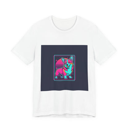 Corgi Pop Art Tee | friendship Valentine, platonic love