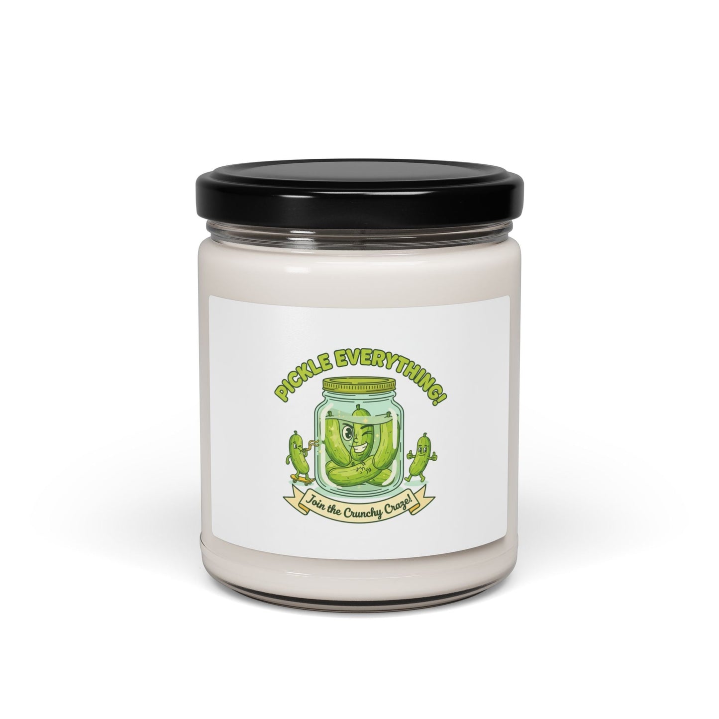 Pickle Everything Brine Design Candle, Soy 9oz | Pickle Lover