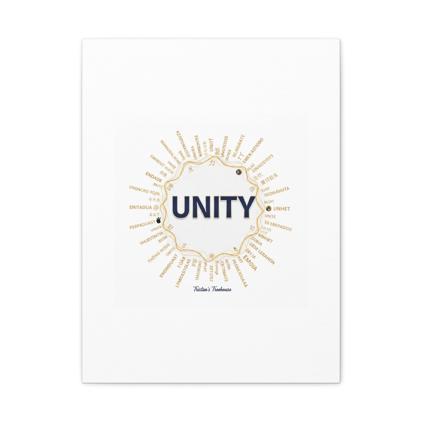 UNITY Canvas, Matte Stretched 1.25" | Dry January sober curious decor