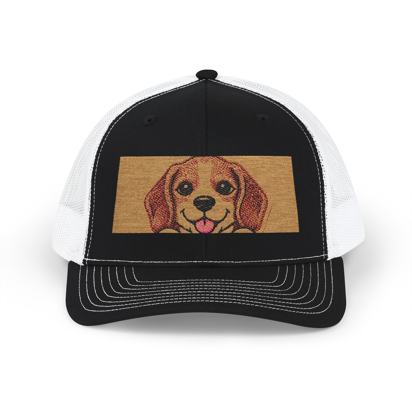 Golden Dog Meme Embroidered Trucker Hat