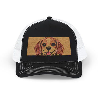 Golden Dog Meme Embroidered Trucker Hat