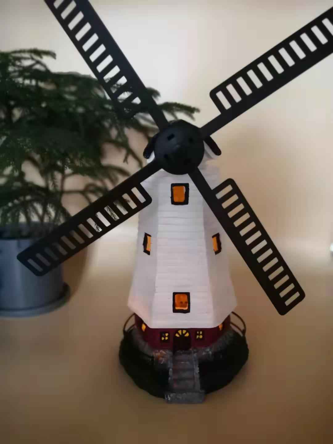 Solar windmill solar lighthouse