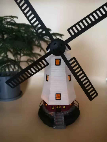 Solar windmill solar lighthouse