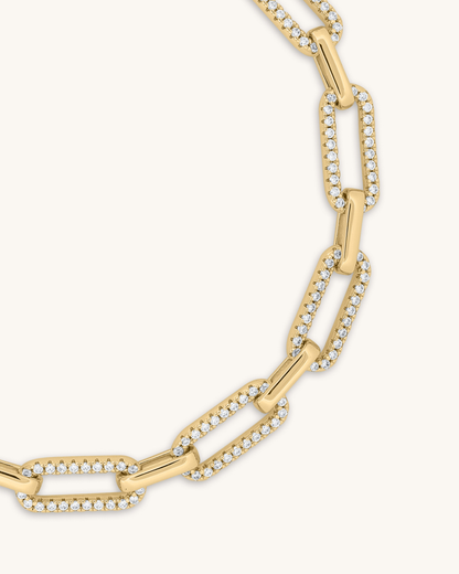 Victorian  Paperclip Bracelet