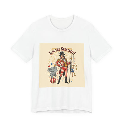 Vintage Circus Ringmaster Tee | vintage carnival design, big top shirt
