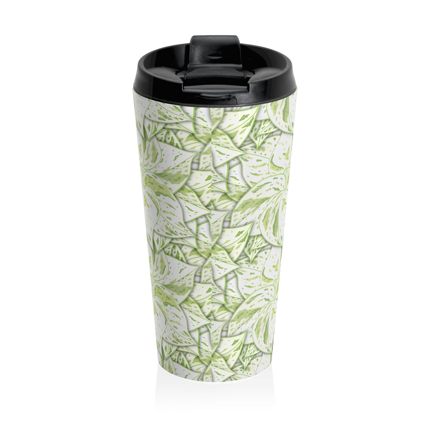 Snow Queen Pothos Pattern 15 oz Vacuum Insulated Stainless Steel Travel Tumbler