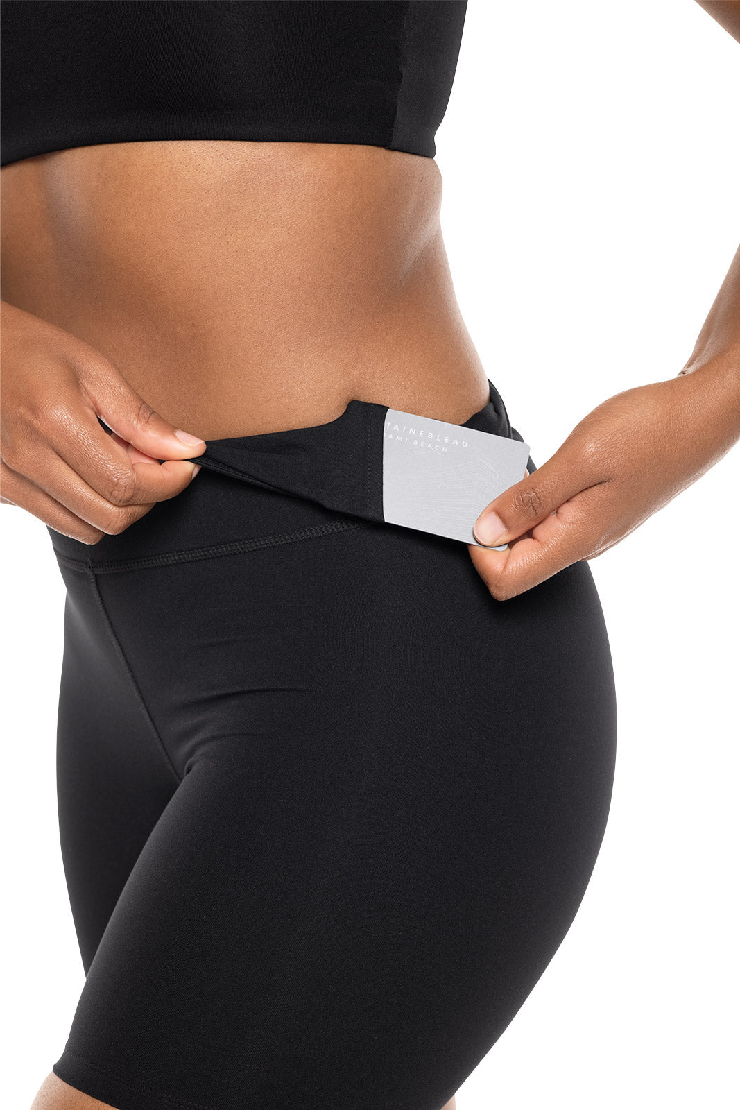 Women's Shavasana High Rise Yoga Shorts | Black
