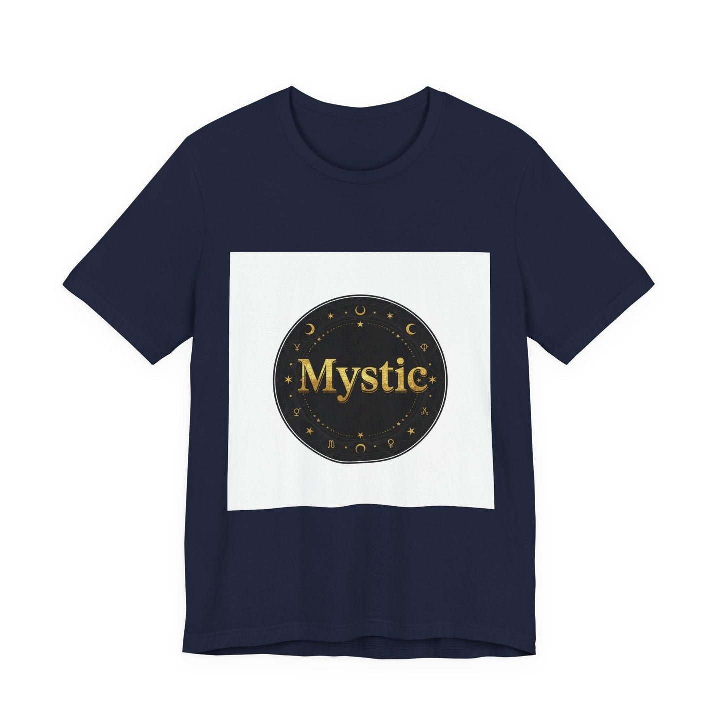 Mystic Circle Tee | Tarot & Occult Typography, Esoteric Print