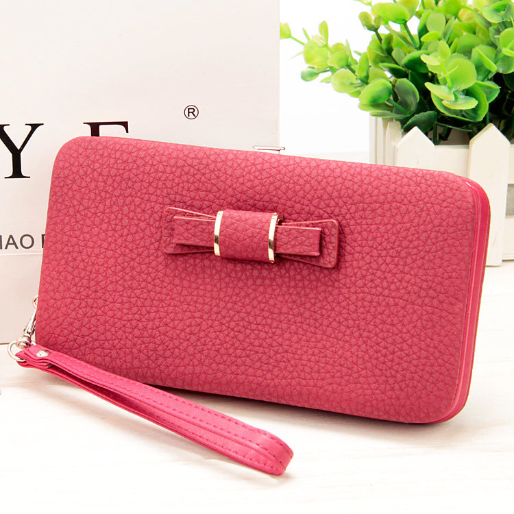 Slim Clutch Purse - Multi-Slot Long Wallet & Phone Holder