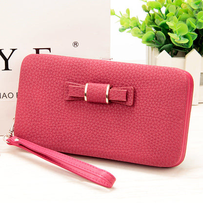 Slim Clutch Purse - Multi-Slot Long Wallet & Phone Holder