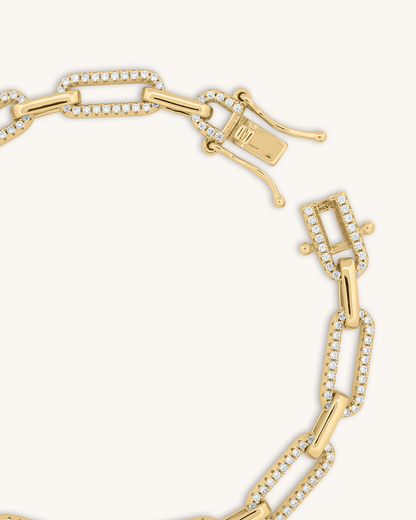 Victorian  Paperclip Bracelet