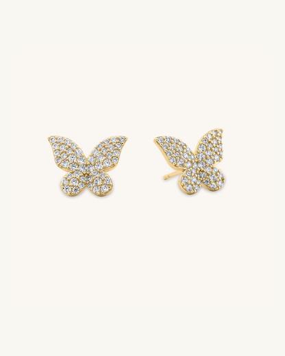 Petite Butterfly Studs