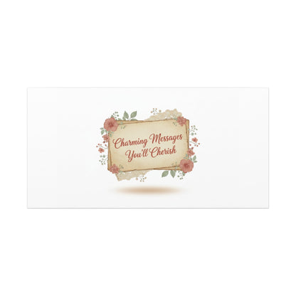Love Letter Collage Canvas, Vintage Letter Art, Wax Seal Romance Print