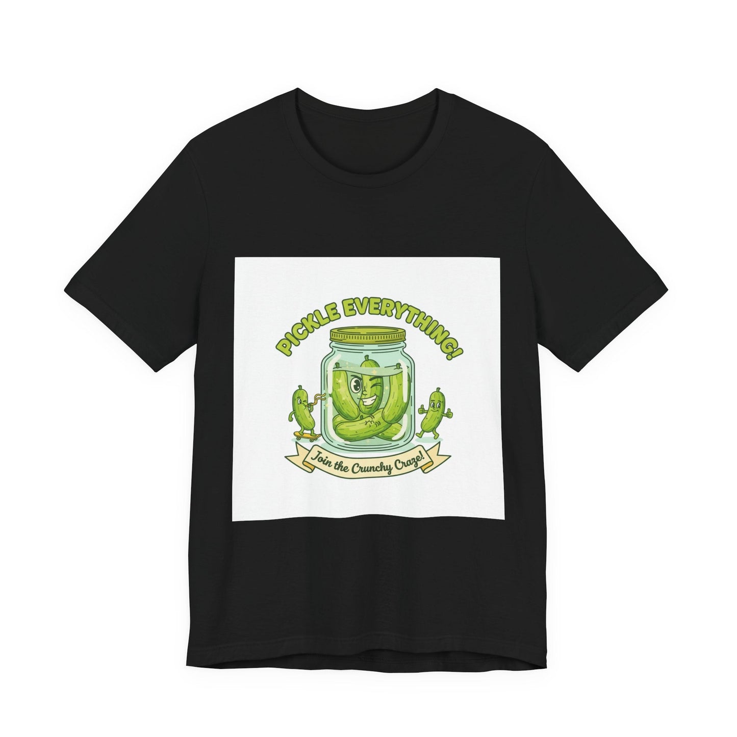 Pickle Everything Jar T-Shirt | pickle shirt, brine design
