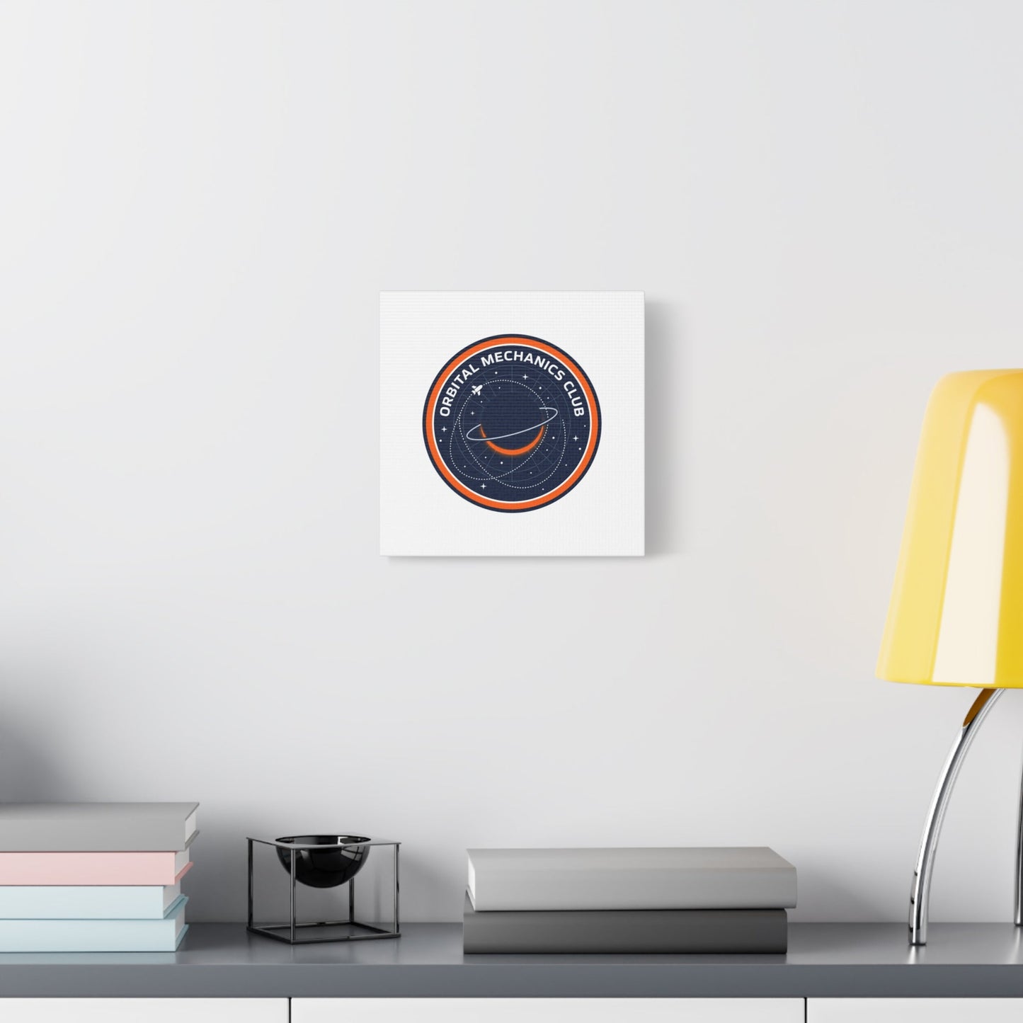 Orbital Mechanics Club Canvas | mission patch, space science