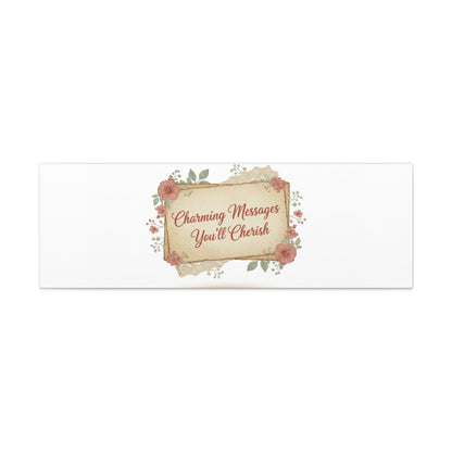 Love Letter Collage Canvas, Vintage Letter Art, Wax Seal Romance Print