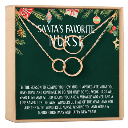 Christmas Gift for Nurse Necklace, Multiple Styles