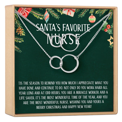 Christmas Gift for Nurse Necklace, Multiple Styles
