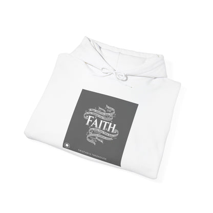 handwritten faith doodle Hoodie | sketch aesthetic, hand drawn message
