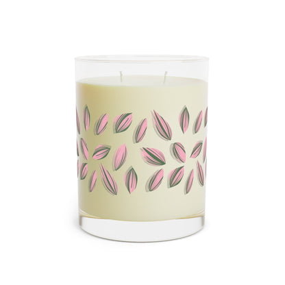 Tradescantia Nanouk Pattern Soy Candle 11 oz – Three Scent Options