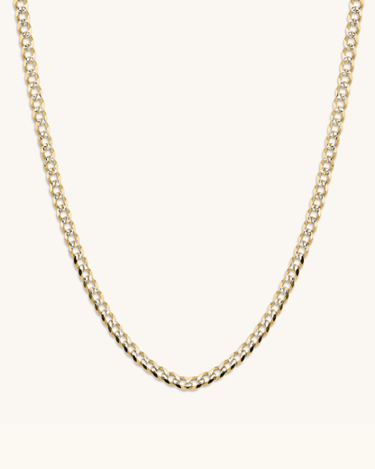3mm Diamond Cut Cuban Chain