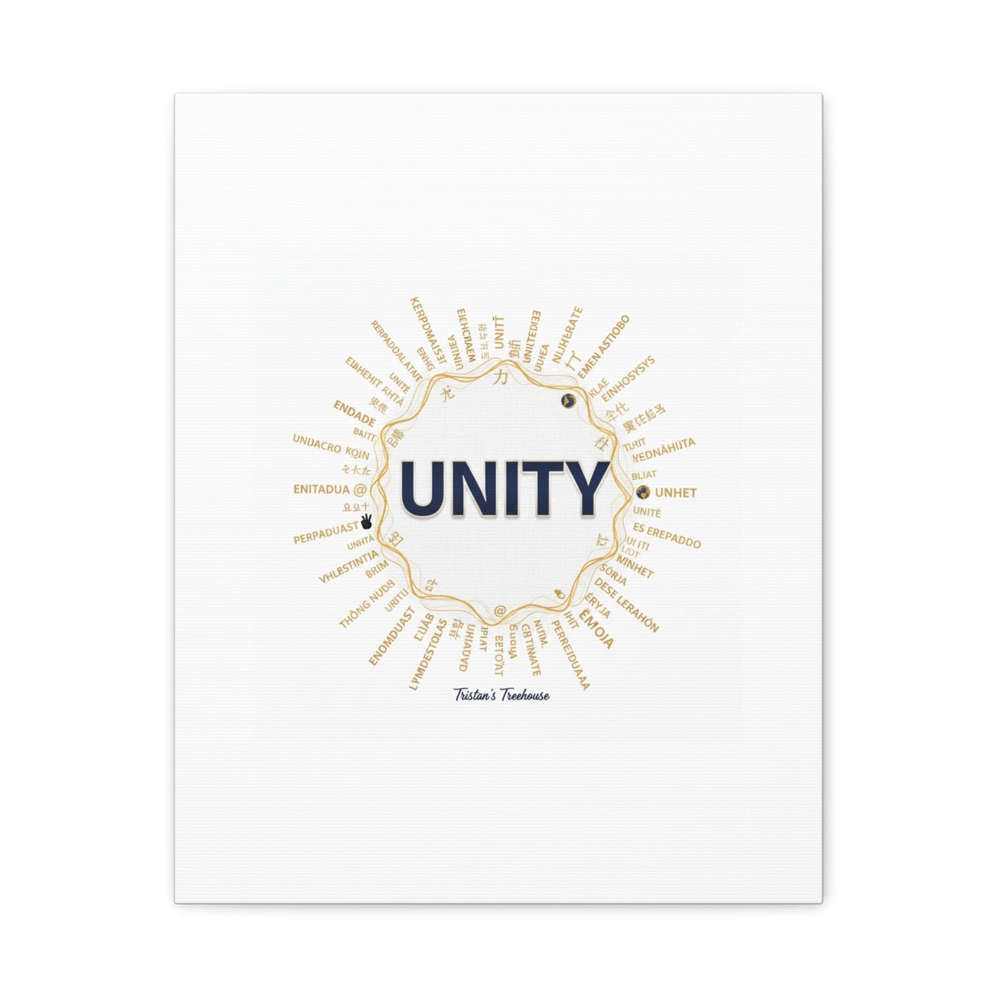 UNITY Canvas, Matte Stretched 1.25" | Dry January sober curious decor