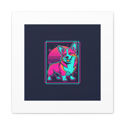 Platonic Love Corgi Canvas | Friendship Valentine, Galentine’s Wall Art
