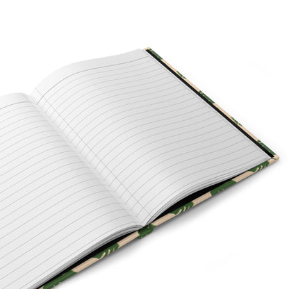 Monstera Pattern Hardcover Journal