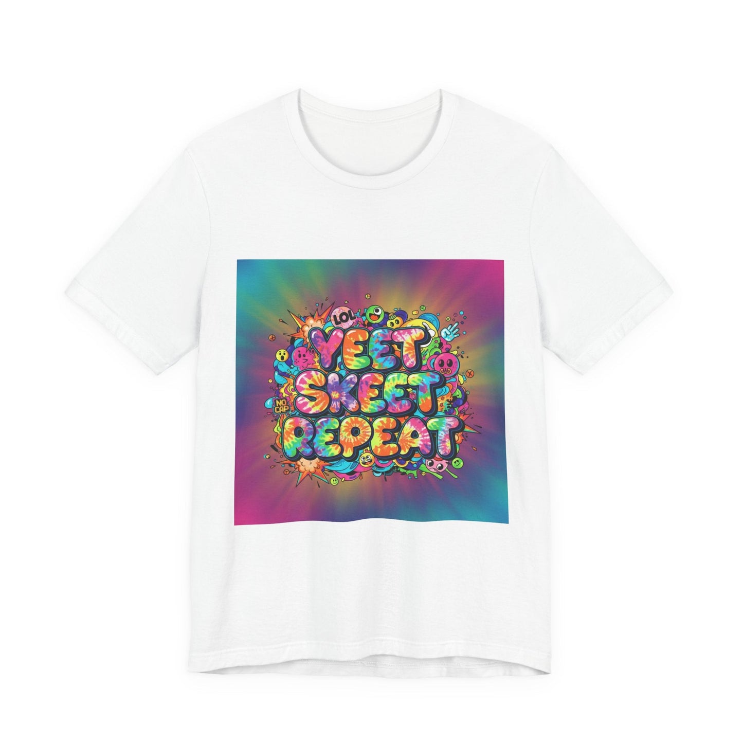 Sweet Sleep Repeat Tee | random slogan shirt, glitch graphic