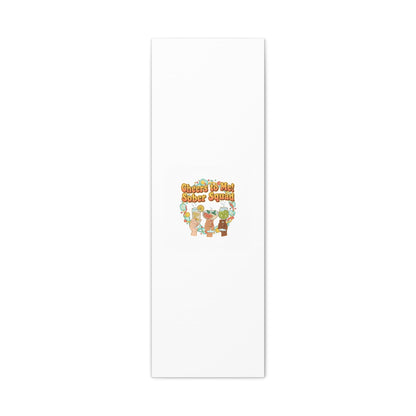 Cheers to Me Sober Squad Canvas | Dry January Mocktail Art