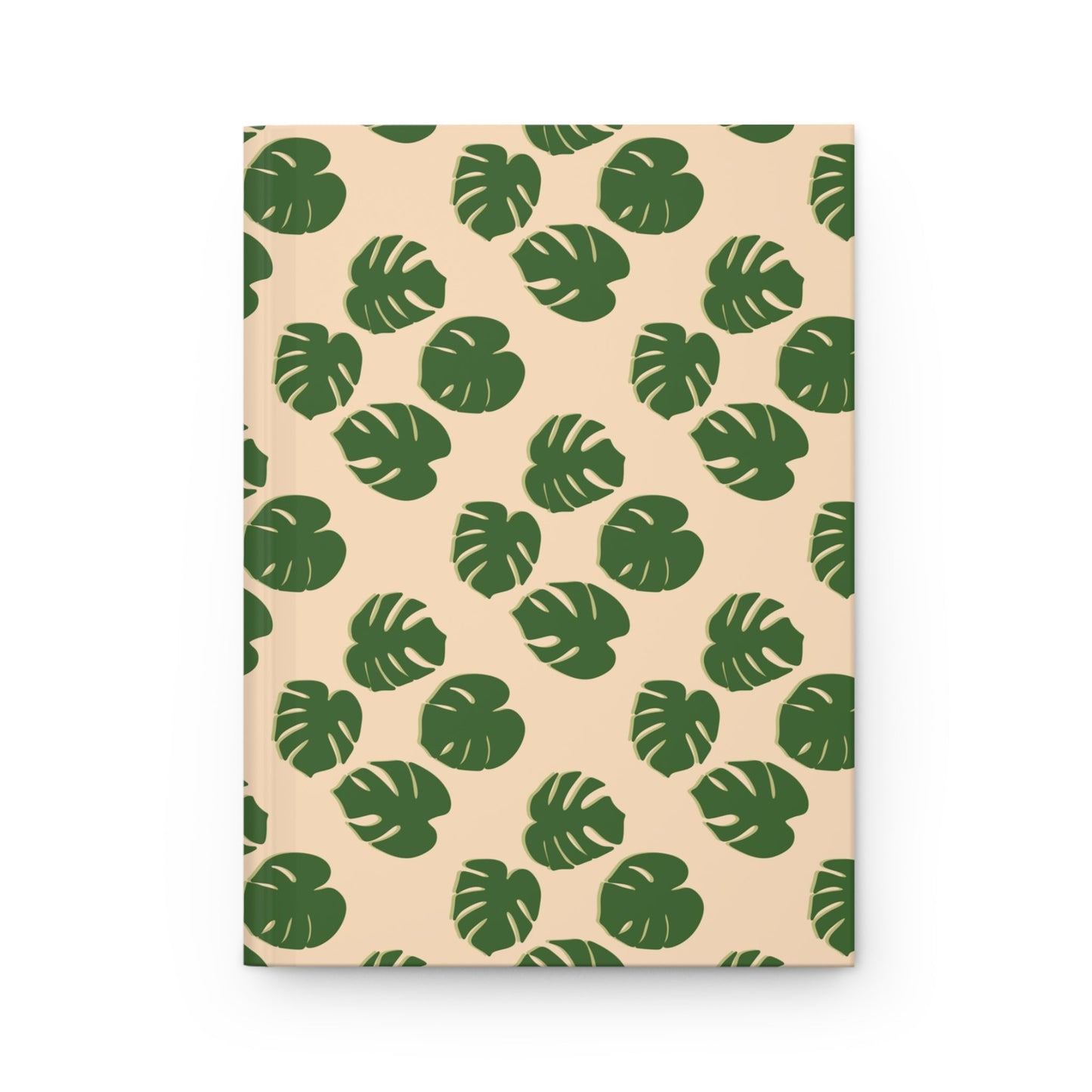 Monstera Pattern Hardcover Journal