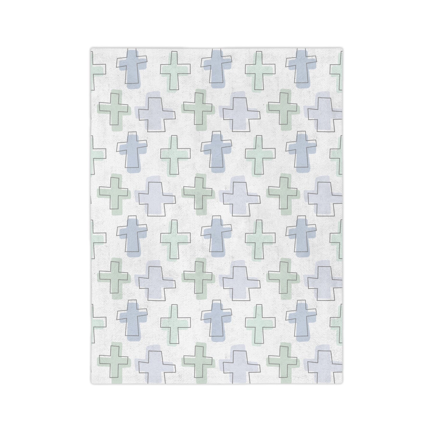 Rooted in Faith Minky Blanket