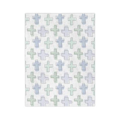 Rooted in Faith Minky Blanket