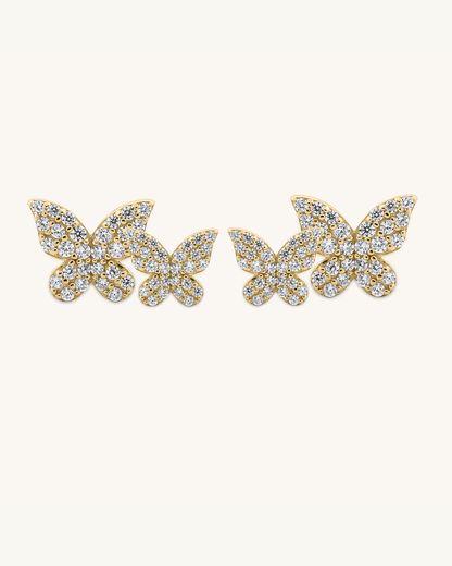 Petite Butterfly Studs