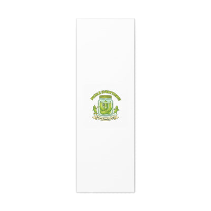 Pickle Everything! Matte Canvas | Brine Design, Pickle Lover Art