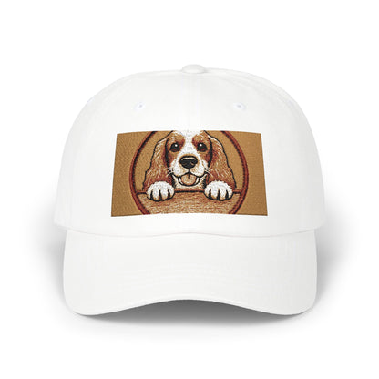 Dad Cap — Cute Puppy Dog Doormat Embroidery Dad Hat